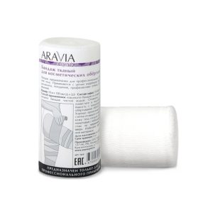 ARAVIA, Бандаж тканый для косметических обертываний Organic, 100 мм*10 м