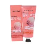 CONSLY, Крем для рук с ароматом клубничного сорбета Dessert Time Strawberry Sorbet Hand, 100 мл