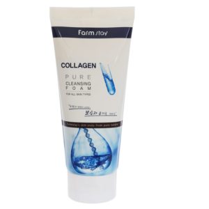 FARMSTAY, Пенка для умывания с коллагеном Collagen Pure Cleansing Foam, 180 мл