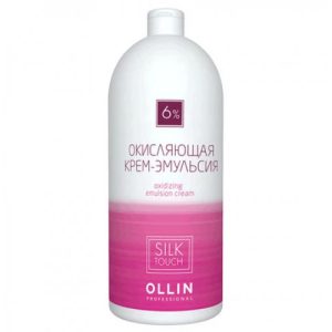 OLLIN, Окисляющая крем-эмульсия Silk Touch 6% 20vol, 1000 мл
