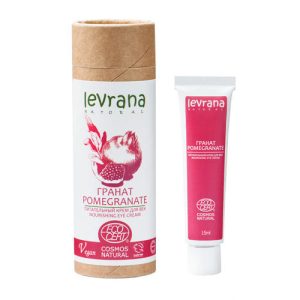 LEVRANA, Крем для век "Гранат" питательный, ECOCERT, 15 мл