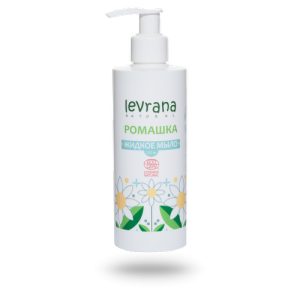 LEVRANA, Жидкое мыло "Ромашка" ECOCERT, 250 мл