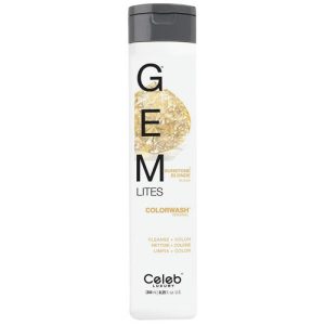CELEB LUXURY, Шампунь для яркости цвета Gem Lites Colorwash солнечный бриллиант, 244 мл