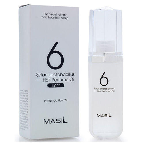 MASIL, Парфюмерное масло для волос 6 Salon Lactobacillus Hair Perfume Oil(Light), 66 мл