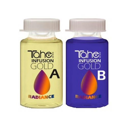 TAHE, Масло для осветленных волос с нейтрализацией желтизны Infusion Radiance AB Gold, 2*10 мл