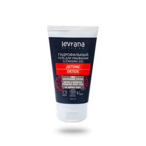 LEVRANA, Гидрофильный гель для умывания "Детокс", ECOCERT, 150 мл