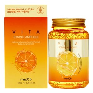 MEDB, Тонизирующая сыворотка для лица с витаминами Vita Toning Ampoule, 250 мл