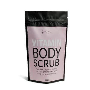 SMORODINA, Кофейный скраб подтягивающий с ягодными экстрактами, 300 гр