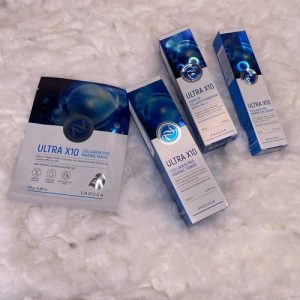 ENOUGH, Набор Тонер для лица с коллагеном 130 мл, Увлажняющий тональный крем с коллагеном №13, 100 мл, Крем для век с коллагеном, 30 мл, Тканевая маска с коллагеном, 1 шт