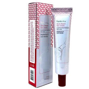 FARMSTAY, Восстанавливающий крем с улиточным муцином для кожи вокруг глаз Snail Repair Eye Cream, 40 г