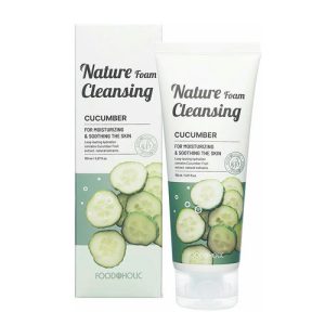 FOODAHOLIC, Увлажняющая пенка для умывания с экстрактом огурца, 150 мл