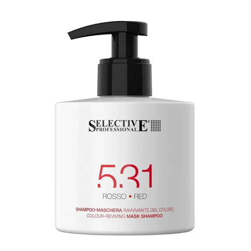 SELECTIVE, Шампунь-маска для возобновления цвета волос 531, красный, 275 мл