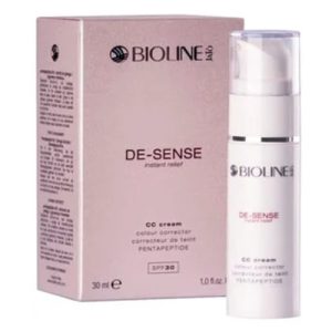 BIOLINE, Корректирующий цвет СС-крем с пептидами De-Sense, 30 мл