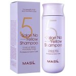 MASIL, Тонирующий шампунь против желтизны волос 5 Salon No Yellow Shampoo, 150 мл