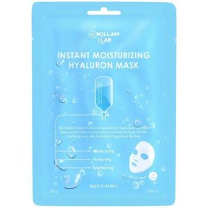 NOLLAM LAB, Корейская гиалуроновая тканевая маска для мгновенного увлажнения лица, 23 гр