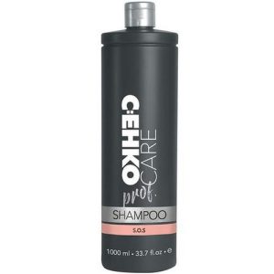 C:EHKO, Шампунь SOS для осветленных, обесцвеченных и вьющихся волос Care, 1000 мл