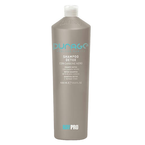 KAYPRO, Шампунь для волос очищающий на основе черного угля Purage, 1000 мл