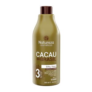 NATUREZA, Маска шелковая глубокого кондиционирования Cacau do Brasil, 500 мл