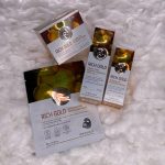 ENOUGH, Набор Питательный крем для лица, 50 мл, Тональный крем №13, 100 мл, Сыворотка для лица против морщин, 30 мл, Тканевая маска с золотом 1 шт