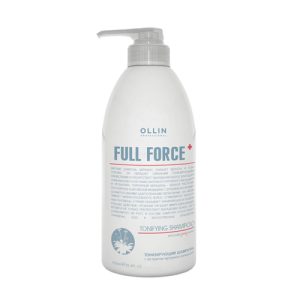 OLLIN, Шампунь тонизирующий для волос с экстрактом пурпурного женьшеня Full Force, 750 мл