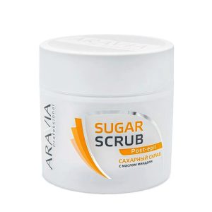 ARAVIA, Скраб для тела сахарный с маслом миндаля Professional, 300 гр