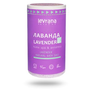 LEVRANA, Соль для ванн Лаванда, 800 гр