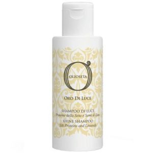 BAREX, Шампунь-блеск с протеинами шелка и семенем льна Olioseta Oro Di Luce, 100 мл