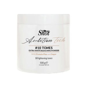 SHOT, Обесцвечивающий порошок «10 тонов» Ambition Сolour, 500 гр