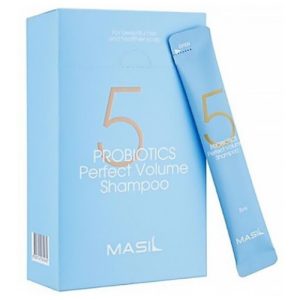 MASIL, Мягкий шампунь с пробиотиками 5 Probiotics Perfect Volume Shampoo, 20*8 мл