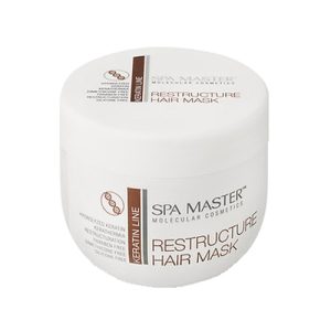 SPA MASTER, Реструктурирующая маска с кератином и кокосовым маслом Keratin Restructure Line, 500 мл