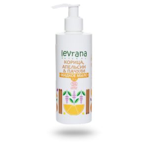 LEVRANA, Жидкое мыло "Корица, апельсин и пачули" ECOCERT, 250 мл