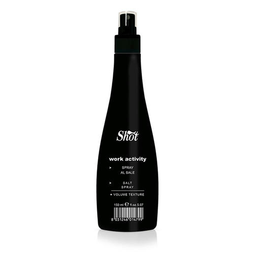 SHOT, Солевой спрей для волос Work Activity, 150 мл