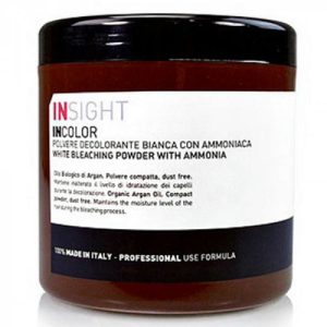 INSIGHT, Белый обесцвечивающий порошок с маслом Арганы White Bleaching Powder Incolor, 500 гр