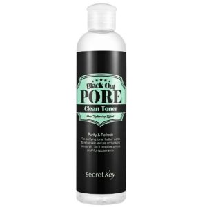 SECRET KEY, Тонер для лица с древесным углем Black Out Pore Clean Toner, 250 мл