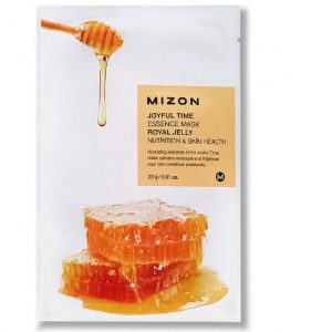 MIZON, Тканевая маска для лица с экстрактом маточного молочка Joyful Time Essence Mask Royal Jelly, 1 шт