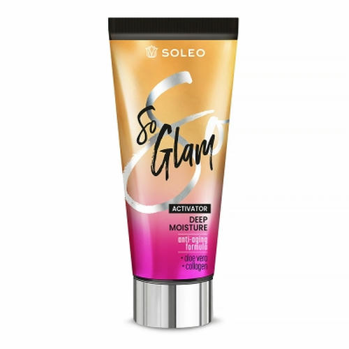 SOLEO, Ускоритель загара с коллагеном So Glam Glamour, 150 мл