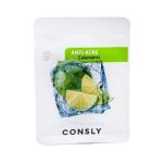 CONSLY, Противовоспалительная тканевая маска с экстрактом каламанси Calamansi Anti-Acne Mask Pack, 20 мл
