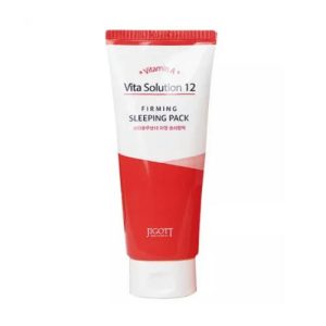 JIGOTT, Укрепляющая маска для лица ночная Vita Solution 12 Firming Sleeping Pack, 180 мл