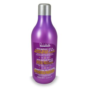 PUNTI DI VISTA, Шампунь для волос на базе маточного молочка и белков пшеницы Draw Royal Jelly And Wheat Proteins Shampoo, 1000 мл