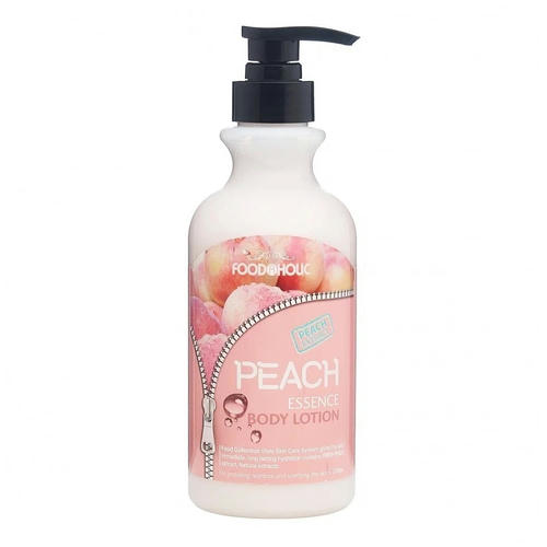 FOODAHOLIC, Лосьон для тела с экстрактом персика Essence Body Lotion #Peach, 500 мл