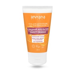 LEVRANA, LEVRANA, Гидрофильный гель для бритья "Сладкий апельсин", 150 мл