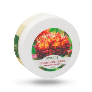 LEVRANA, Крем-масло для тела «Сибирские травы», 150 мл