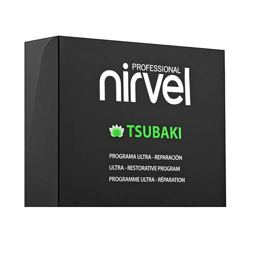 NIRVEL, Набор для восстановления поврежденных волос Tsubaki Programme, 250/250/3*15/40 мл