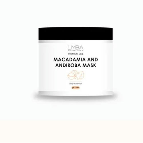 LIMBA, Питательная маска для волос Premium Line Macadamia and Andiroba mask, 500 гр