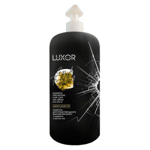 LUXOR, Шампунь для предотвращения выпадения волос с кофеином и маслом чиа Sulfate&Paraben Free с дозатором, 1000 мл