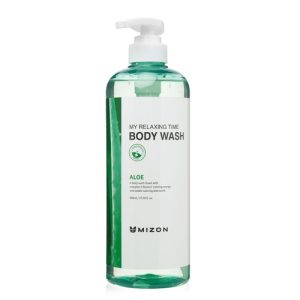 MIZON, Гель для душа с экстрактом алоэ My Relaxing Time Body Wash Aloe, 800 мл