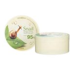 FOODAHOLIC, Увлажняющий гель с муцином улитки Snail Firming & Moisture Soothing Gel 95%, 300 мл