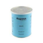 KAPOUS, Жирорастворимый воск розовый с диоксидом титаниума в банке Depilation, 800 мл