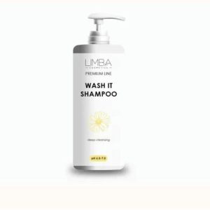 LIMBA, Шампунь глубокой очистки для натуральных волос Premium Line WASH IT, 1000 мл