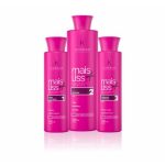 KORBAN, Набор нанопластики с эффектом Anti-yellow Mais Liss Protein Blond, 100*250*100 мл